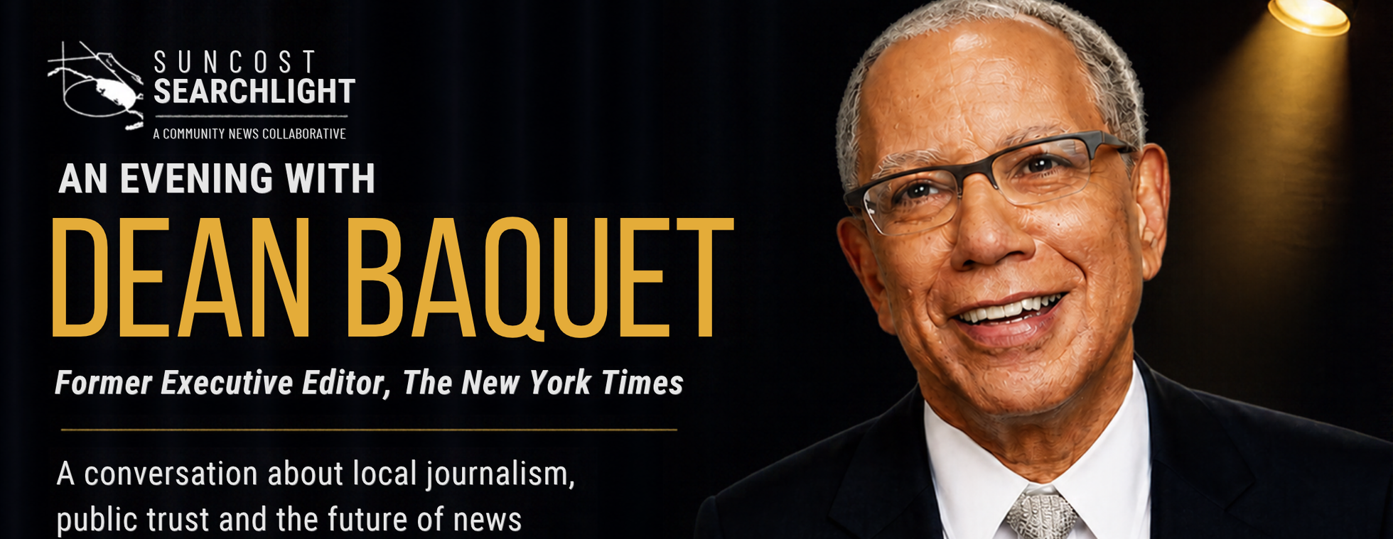 An Evening with Dean Baquet